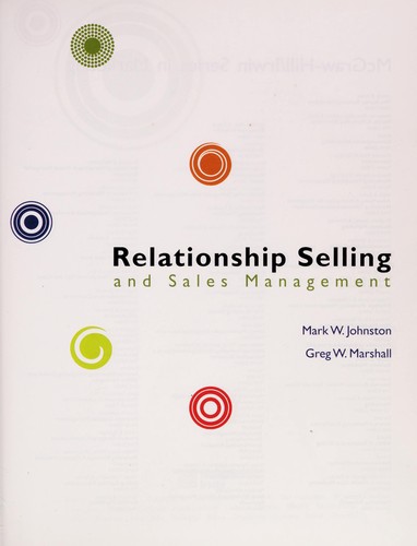 Relationship selling and sales management