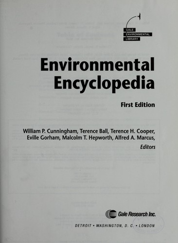 Environmental encyclopedia