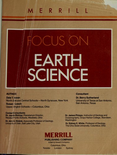 Focus on earth science
