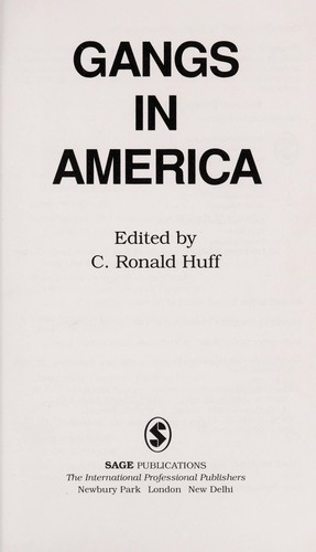 Gangs in America