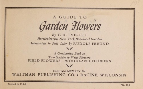 A guide to garden flowers