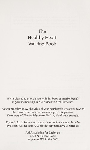 Healthy Heart Walking Book