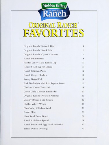 Original Ranch favorites