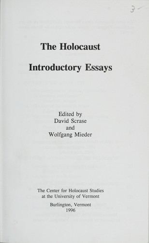 The holocaust