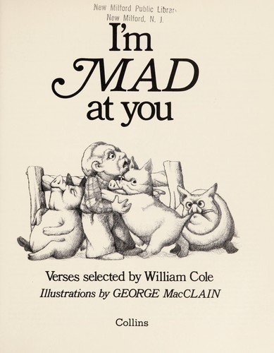 I'm mad at you