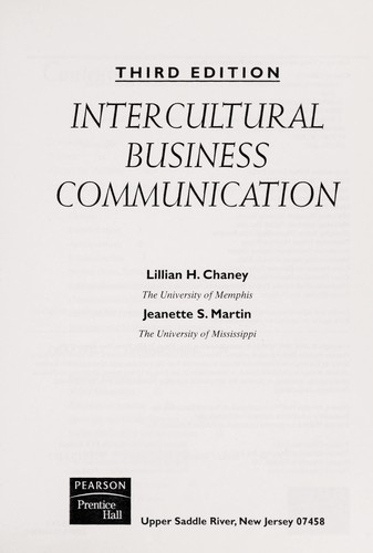 Intercultural business communication