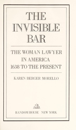The invisible bar