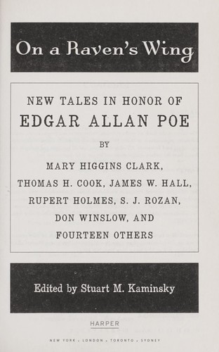 On a raven's wing : new tales in honor of Edgar Allan Poe