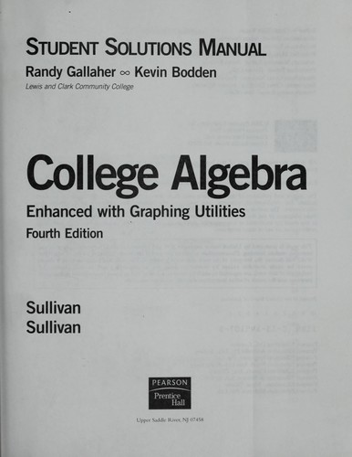 College algebra