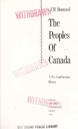 The peoples of Canada