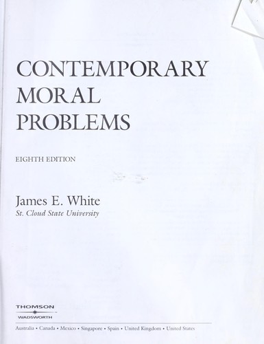 Contemporary moral problems