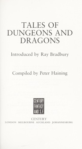 Tales of dungeons and dragons