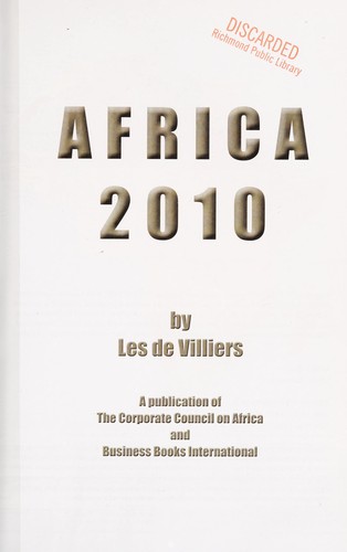 Africa 2010Africa 2010