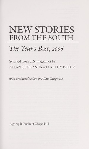 New stories from the South