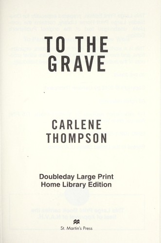 To the grave