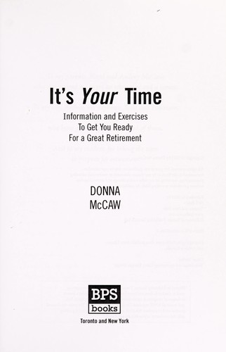 It's your time