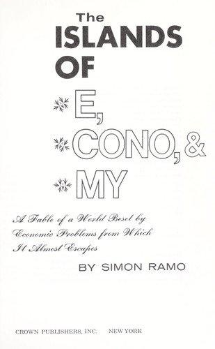 The islands of E, Cono & My