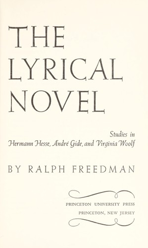 Lyrical Novel