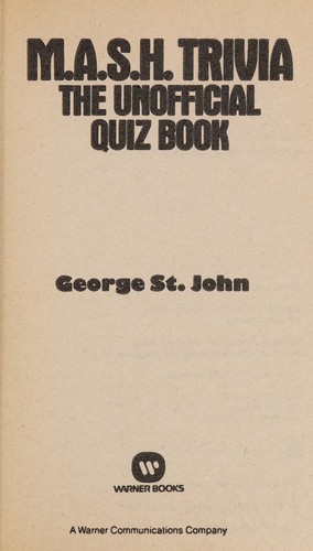 M*A*S*H Trivia Book