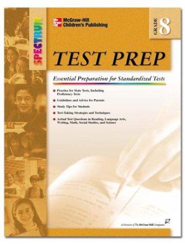 Spectrum Test Prep, Grade 8