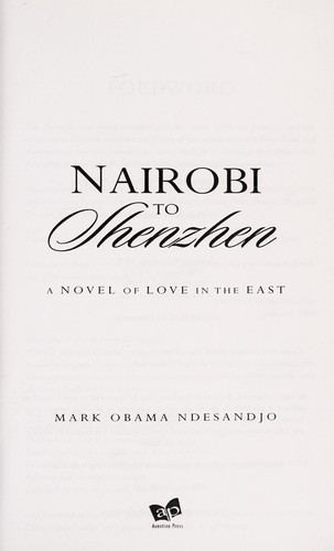 Nairobi to Shenzhen