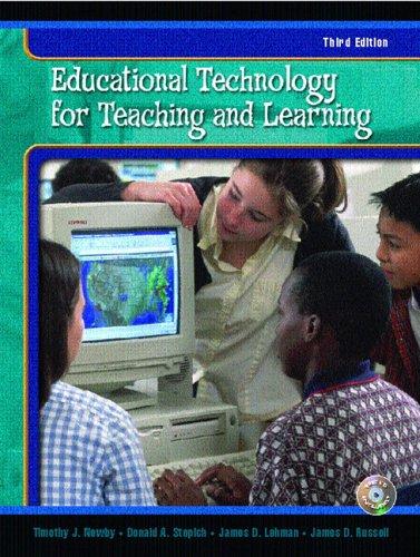 Educational Technology for Teaching and Learning