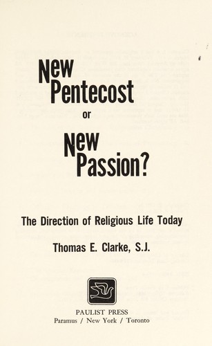 New Pentecost or new Passion?