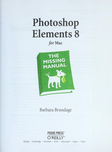 Photoshop Elements 8 for Mac