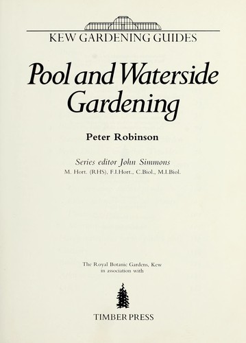 Pool and waterside gardening