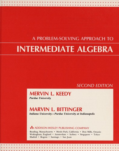 A problem solving approach to intermediate algebra