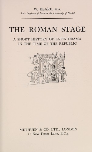 The Roman stage