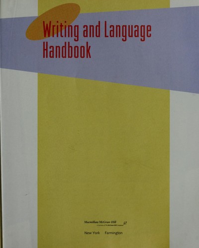 Writing and language handbook