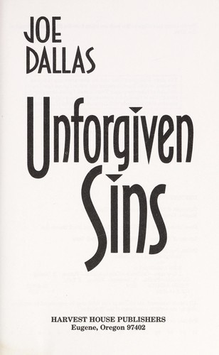 Unforgiven sins