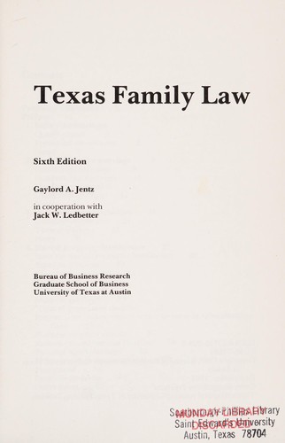 Texas family law