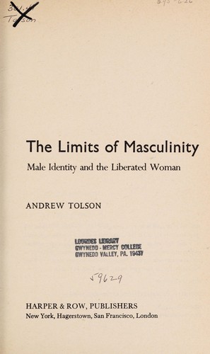 The limits of masculinity
