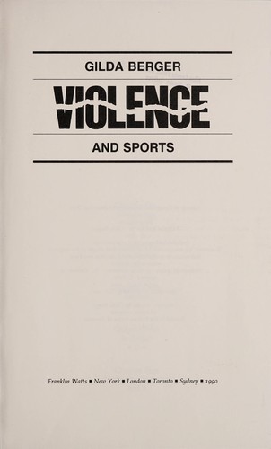 Violence and sports