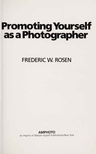 Promoting yourself as a photographer