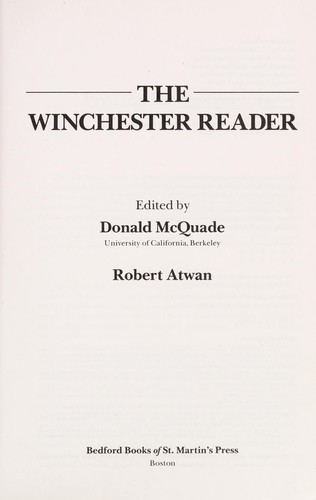 The Winchester Reader