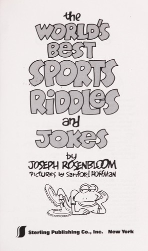 The world's best sports riddles and jokes