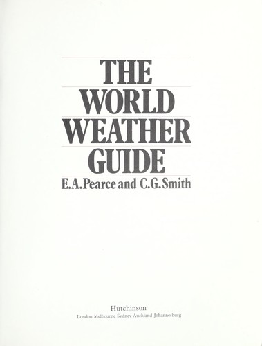 The world weather guide