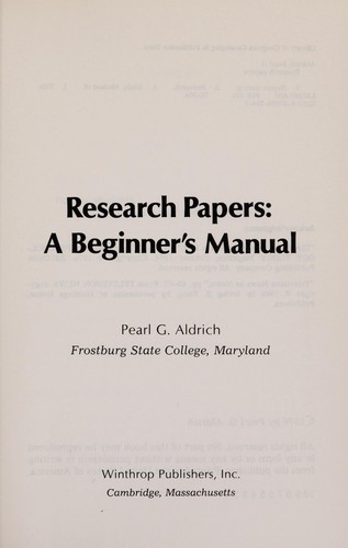 Research papers