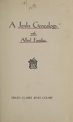 A Jenks genealogy