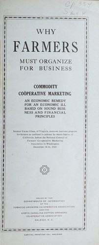 Why farmers must organize for business