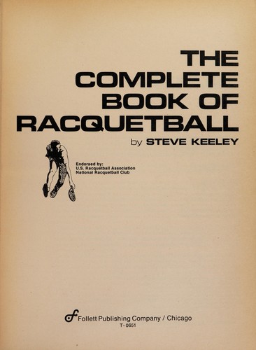 The Complete Book of Racquetball