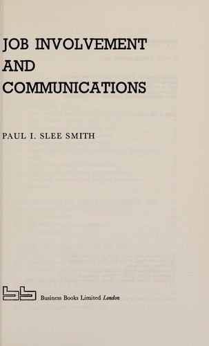 Job involvement and communications