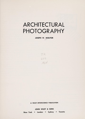 Architectural photography