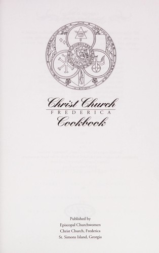 Christ Church Frederica Cookbook