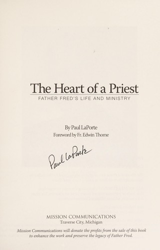 The heart of a priest