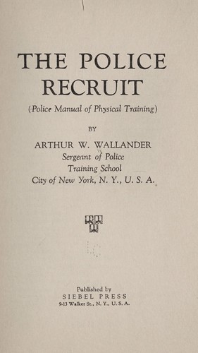 The police recruit