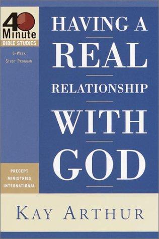 Having a real relationship with God